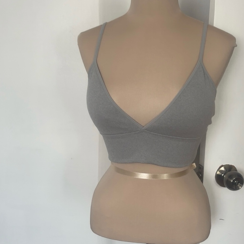 Ardene Gray Minimalist Bra Intimates & Sleepwear